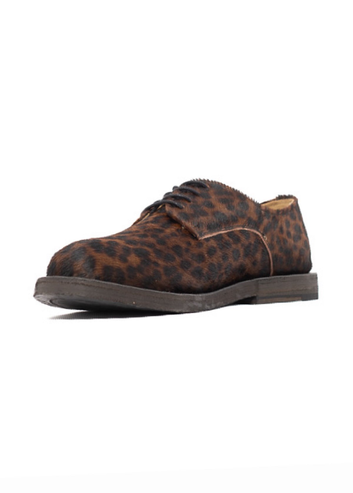 LEOPARD LEATHER SHOE