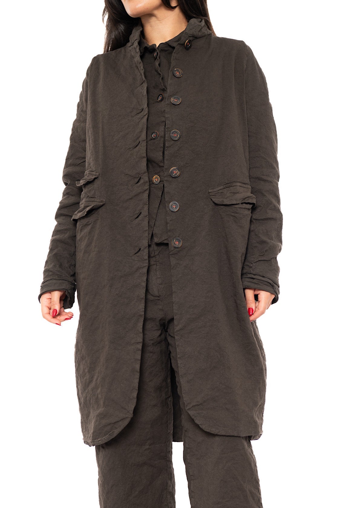 COTTON-TWILL MARTHE COAT