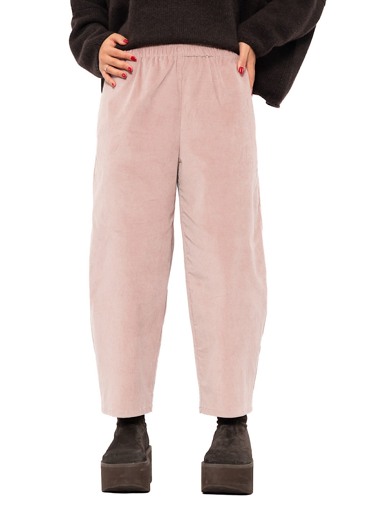TAPERED VELVET FOSCO TROUSER