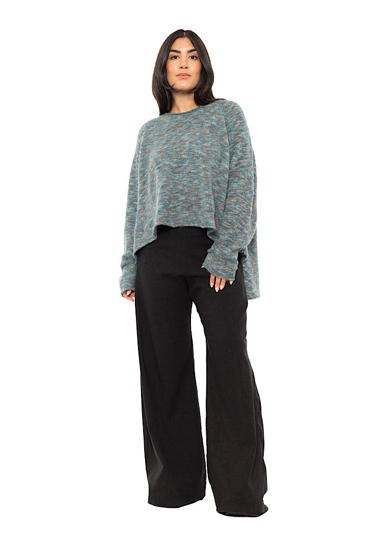 MÉLANGE KNITTED PULLOVER