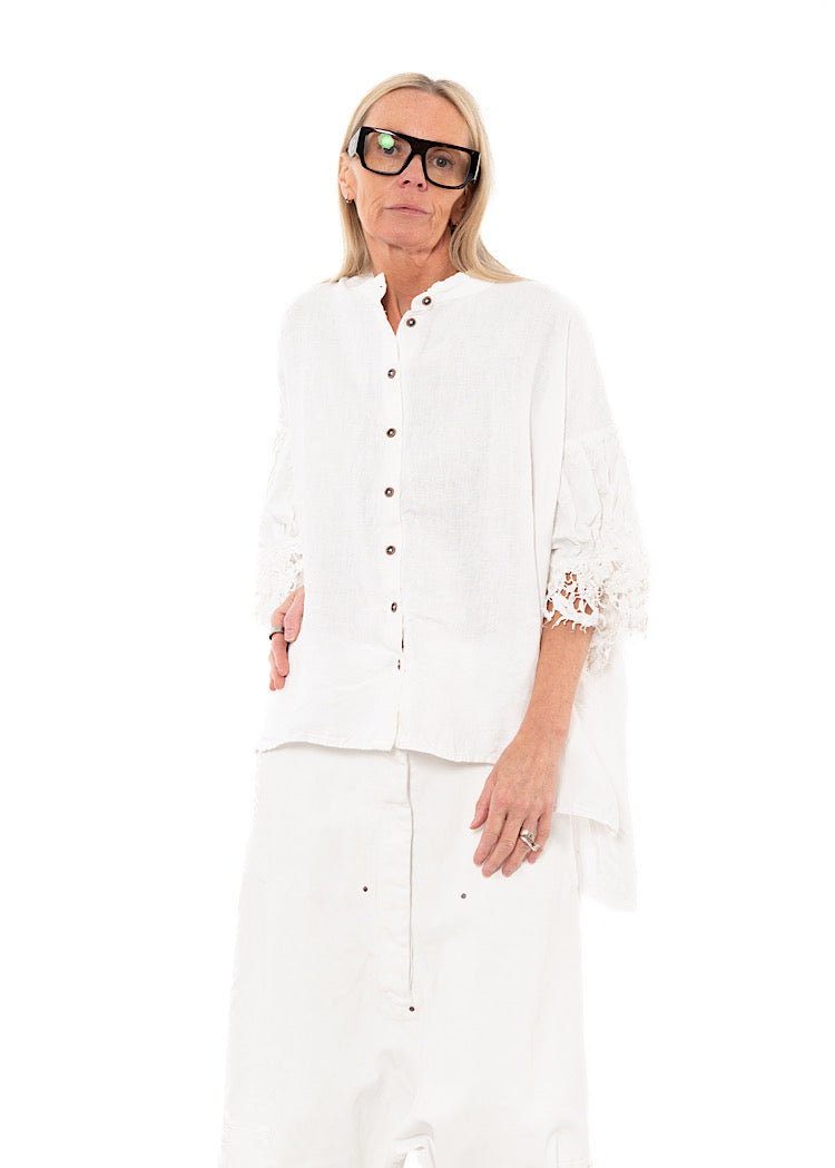 RUNDHOLZ DIP BLOUSE
