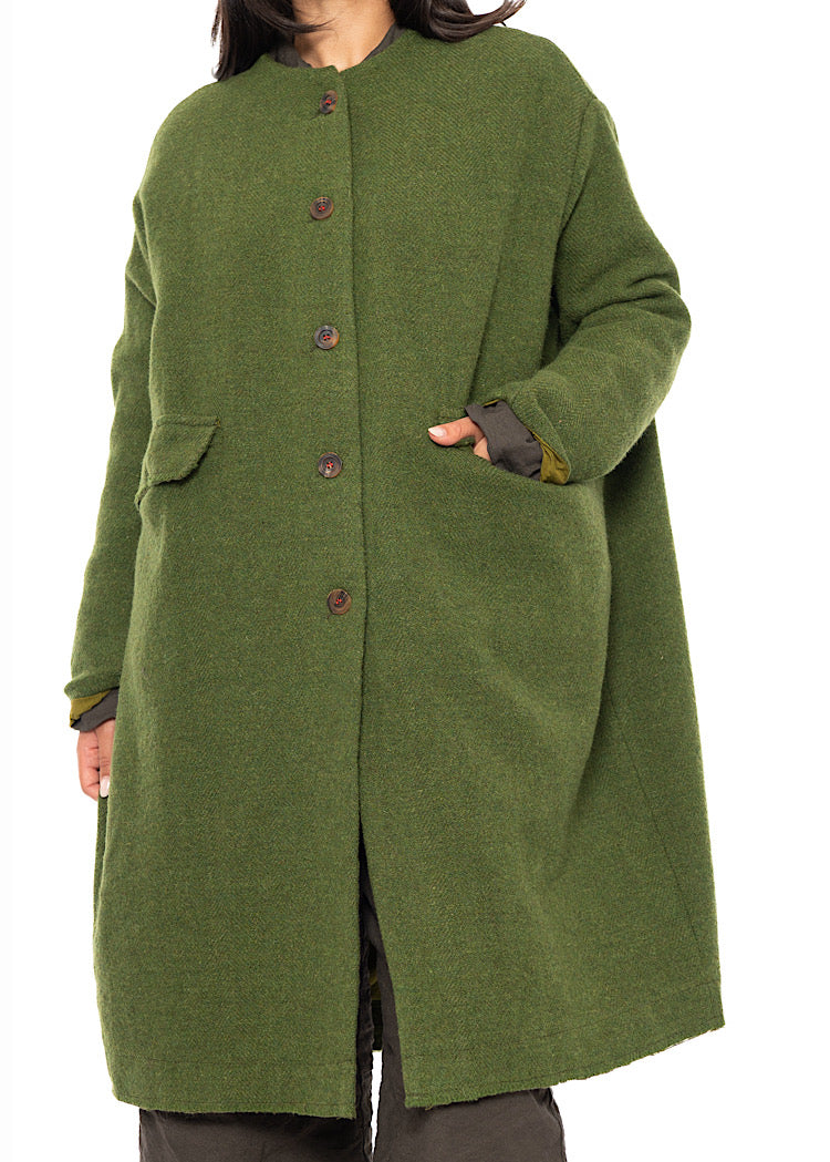 HARRIS TWEED MARINA COAT