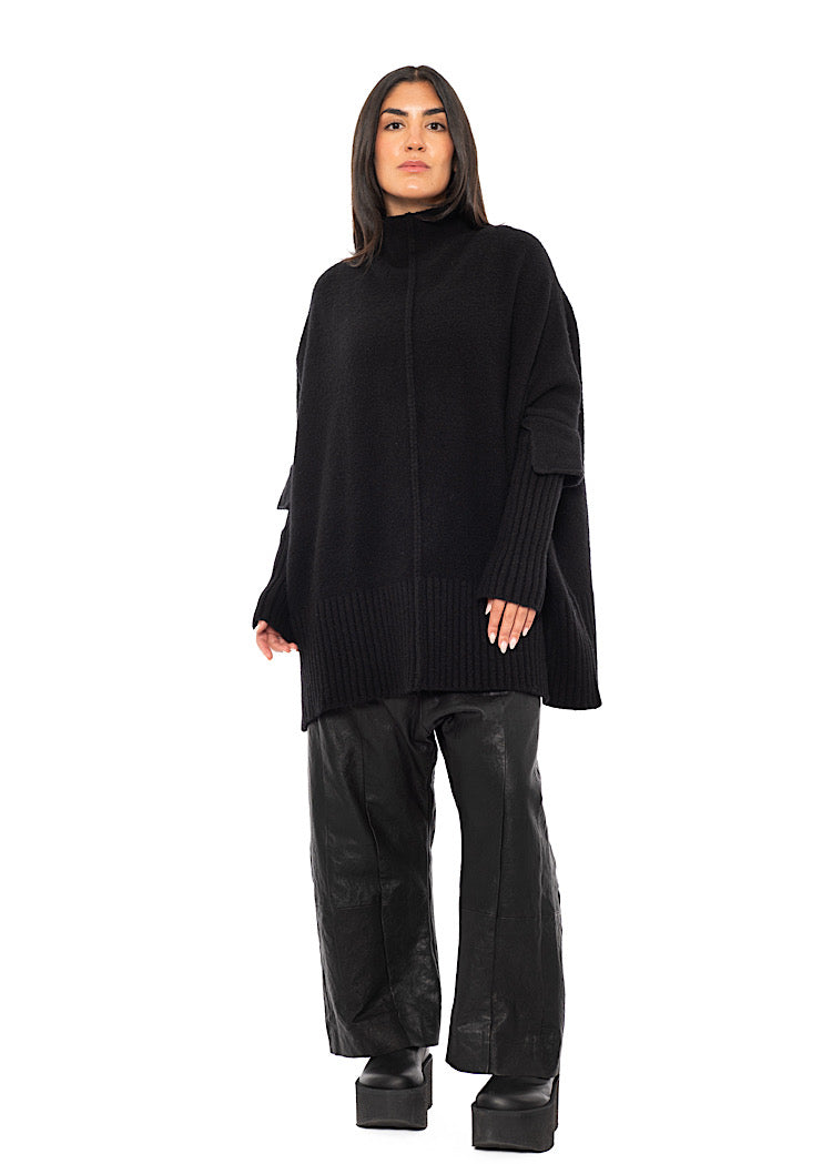 OVERSIZED KNITTED TUNIC