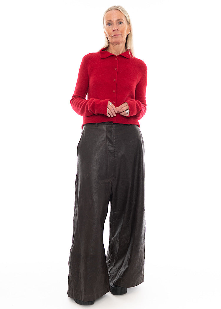 RUNDHOLZ MAINLINE LEATHER TROUSER