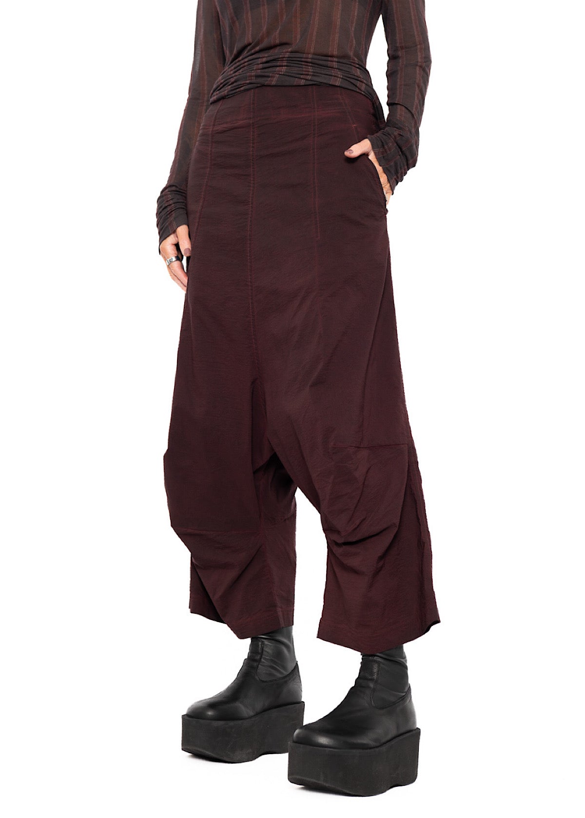 SIGNATURE DROP CROTCH STRETCH TROUSER