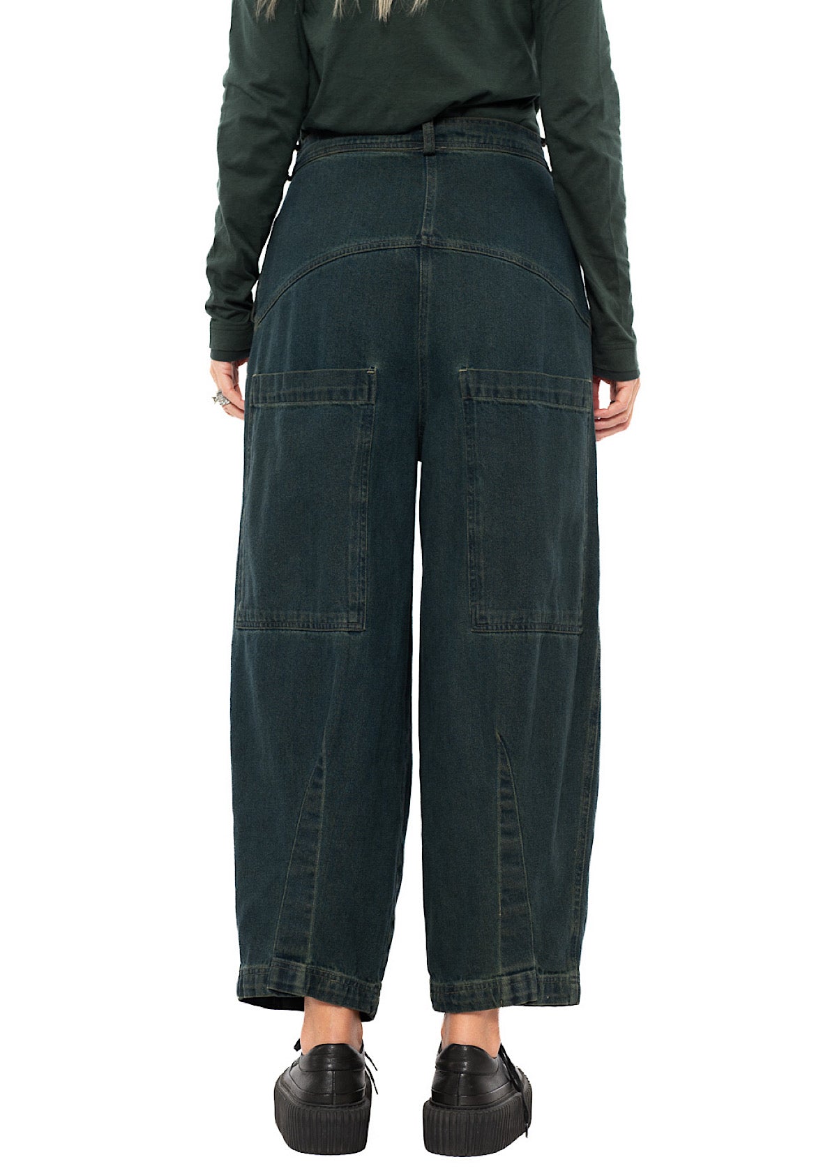 DENIM BALLOON TROUSER