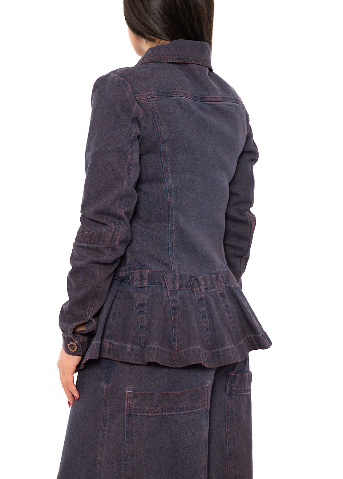 GARMENT-DYED DENIM JACKET