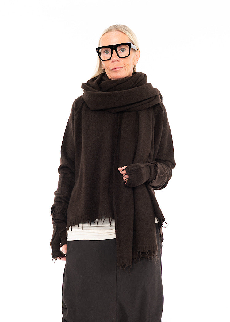 RUNDHOLZ MAINLINE KNITTED SCARF
