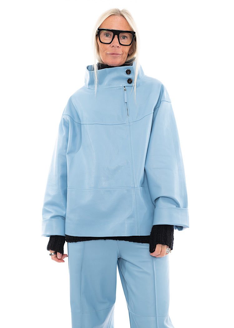 ANNETTE GÖRTZ SALMA LEATHER PULLOVER