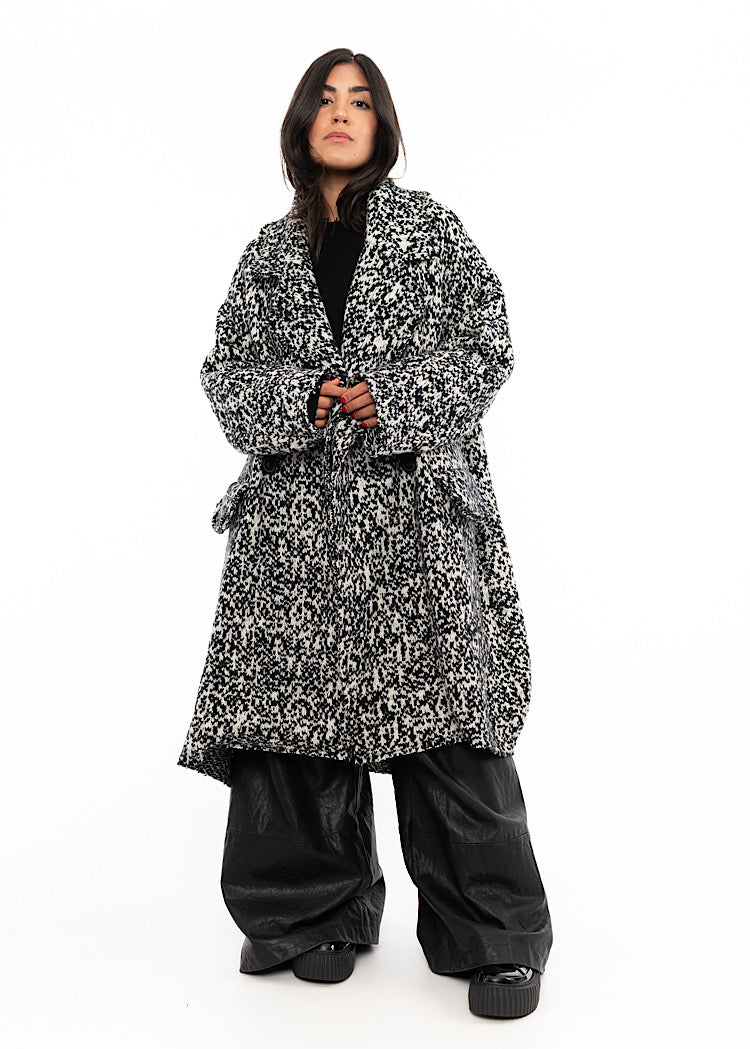 RUNDHOLZ MAINLINE KNITTED COAT