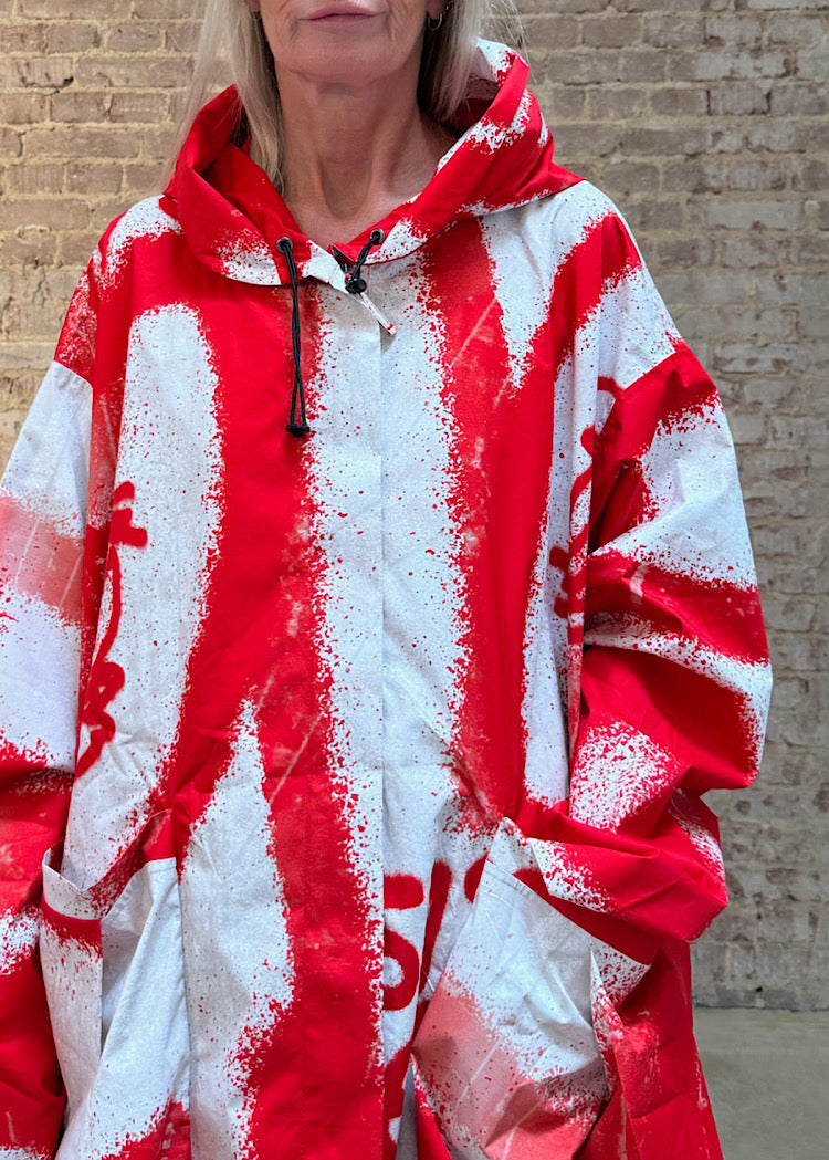 PRE-ORDER RUNDHOLZ MAINLINE COAT *BLACK PRINT* (Shown in KETCHUP PRINT)