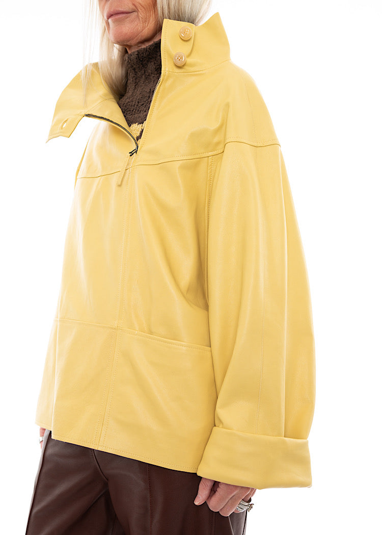 ANNETTE GÖRTZ SALMA LEATHER PULLOVER