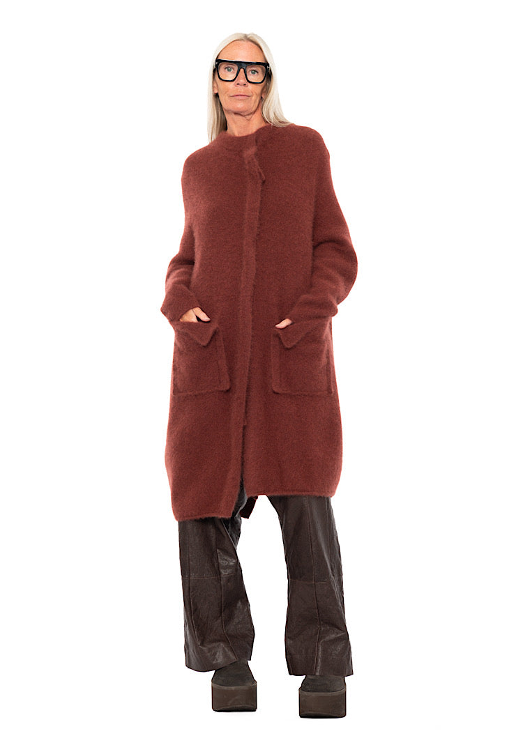 RUNDHOLZ MAINLINE KNITTED COAT