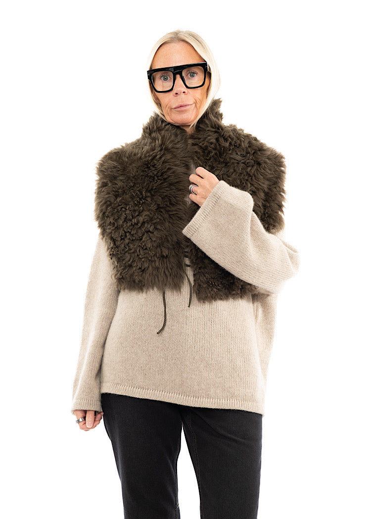 DOM GOOR CURLY SCARF