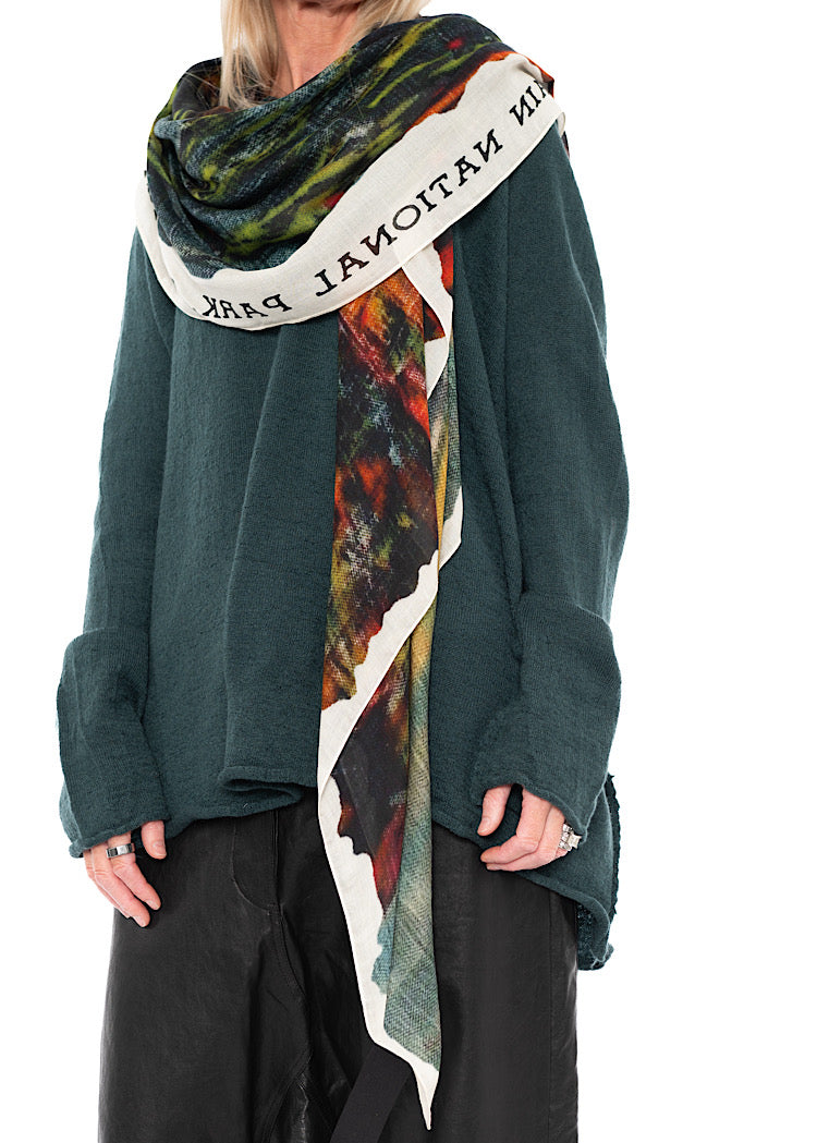 LANDSCAPE PRINT SCARF