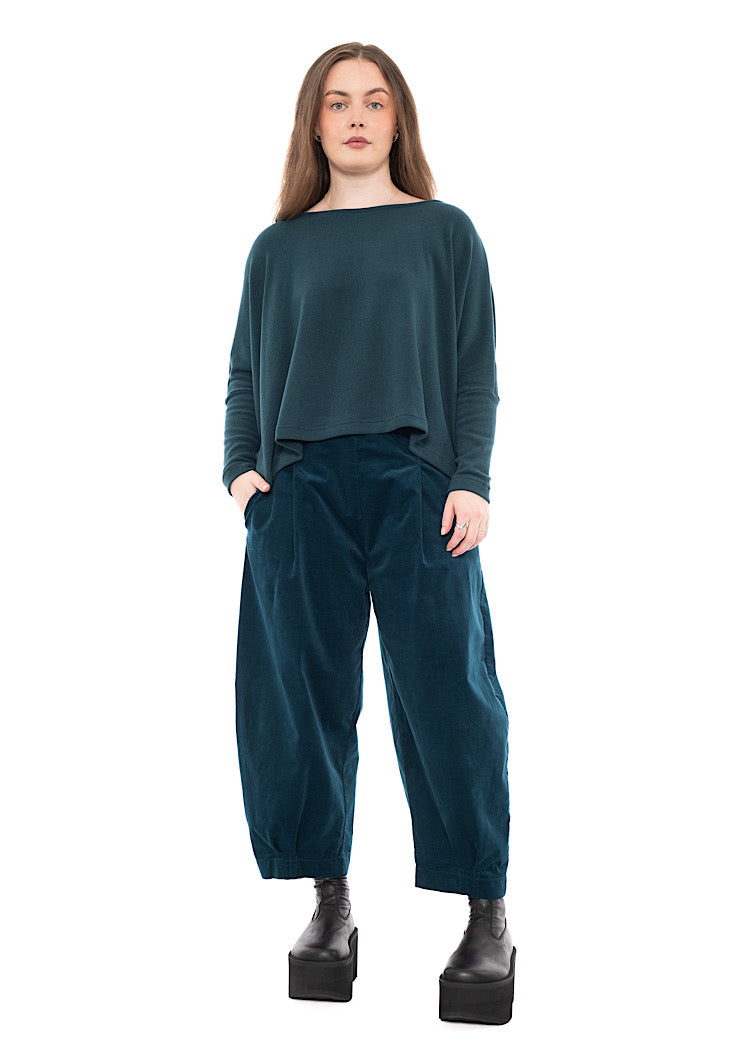 SIGNATURE COTTON-FLEECE KIRA PULLOVER