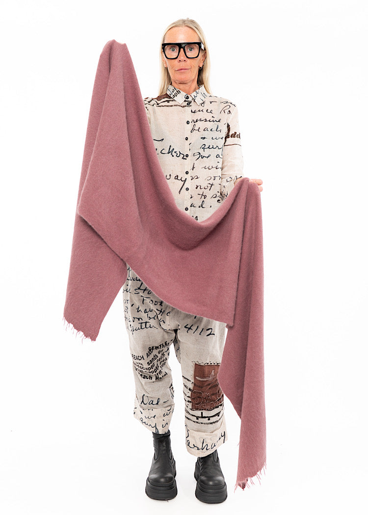 RUNDHOLZ DIP 1/3 SHARER KNITTED SCARF