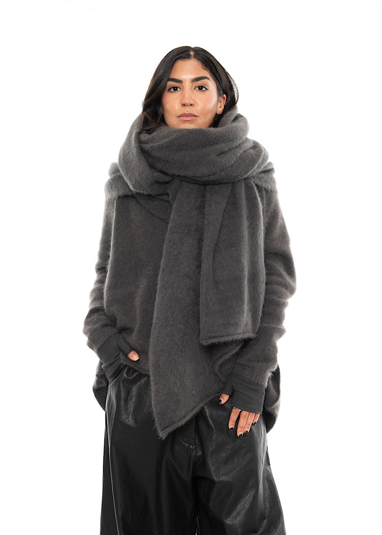 RUNDHOLZ MAINLINE KNITTED SCARF