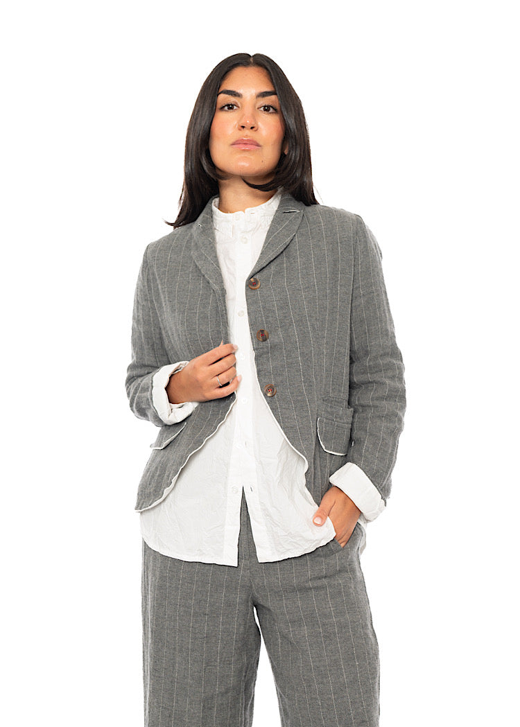 PINSTRIPE VIOLA JACKET