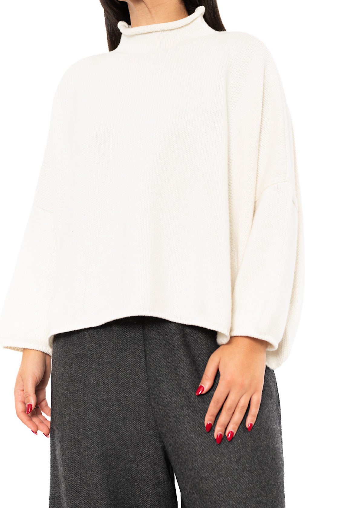 RELAXED CASHMERE BLEND FERRUCCIO PULLOVER