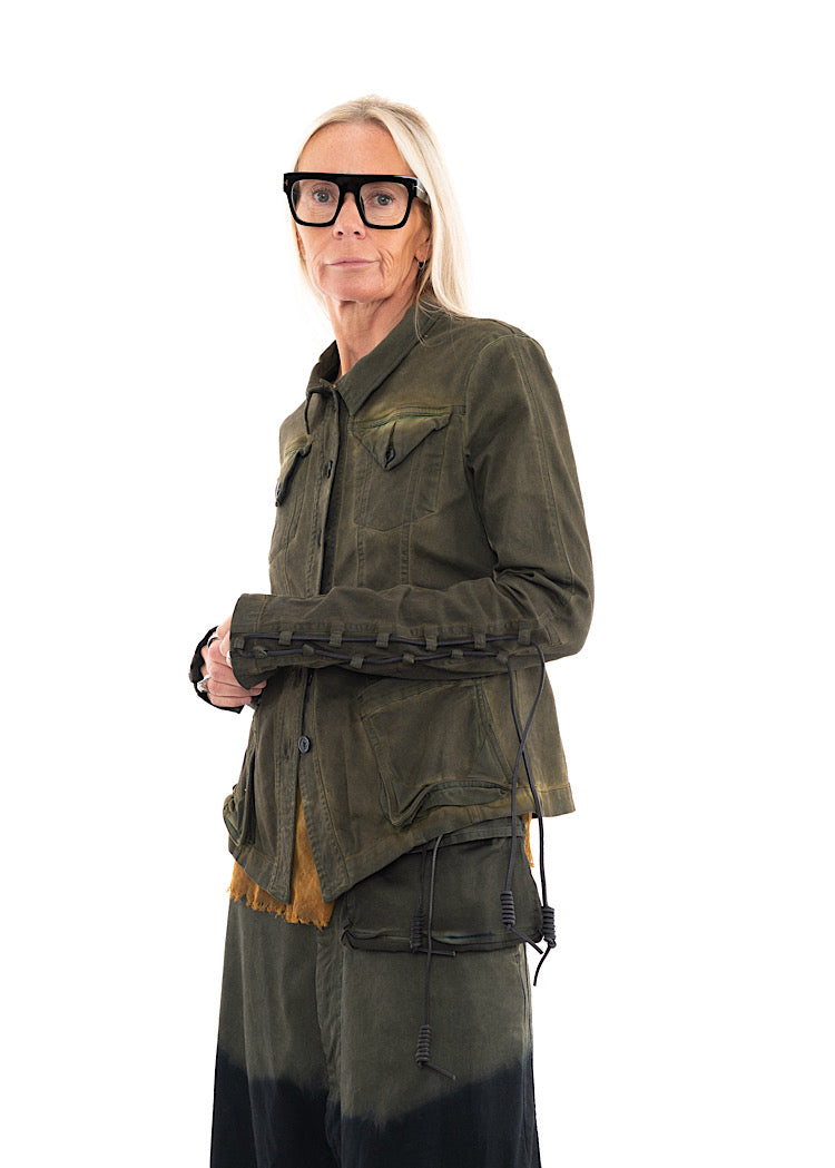 RUNDHOLZ DIP JACKET *BLACK GLOSS* (Shown in LAGOON LIGHT)