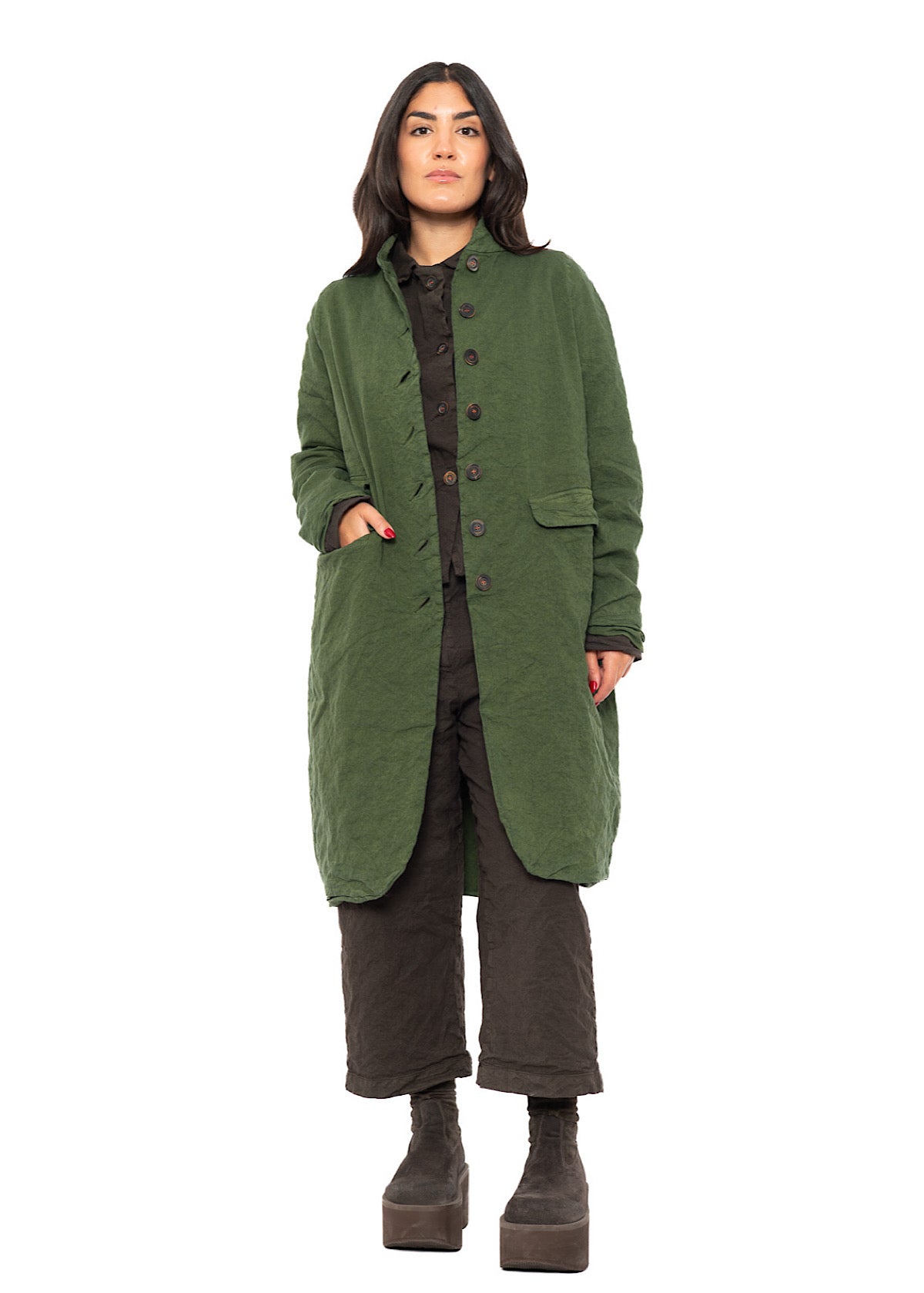 COTTON-TWILL MARTHE COAT