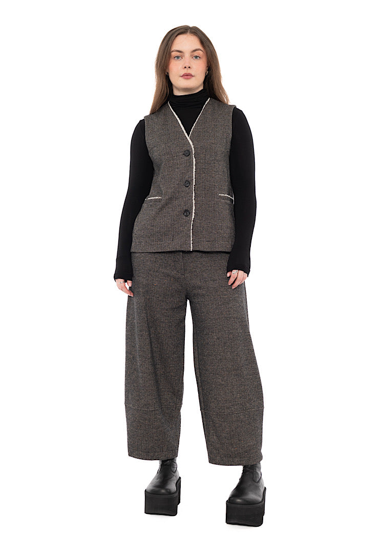 HERRINGBONE GENNY I WAISTCOAT