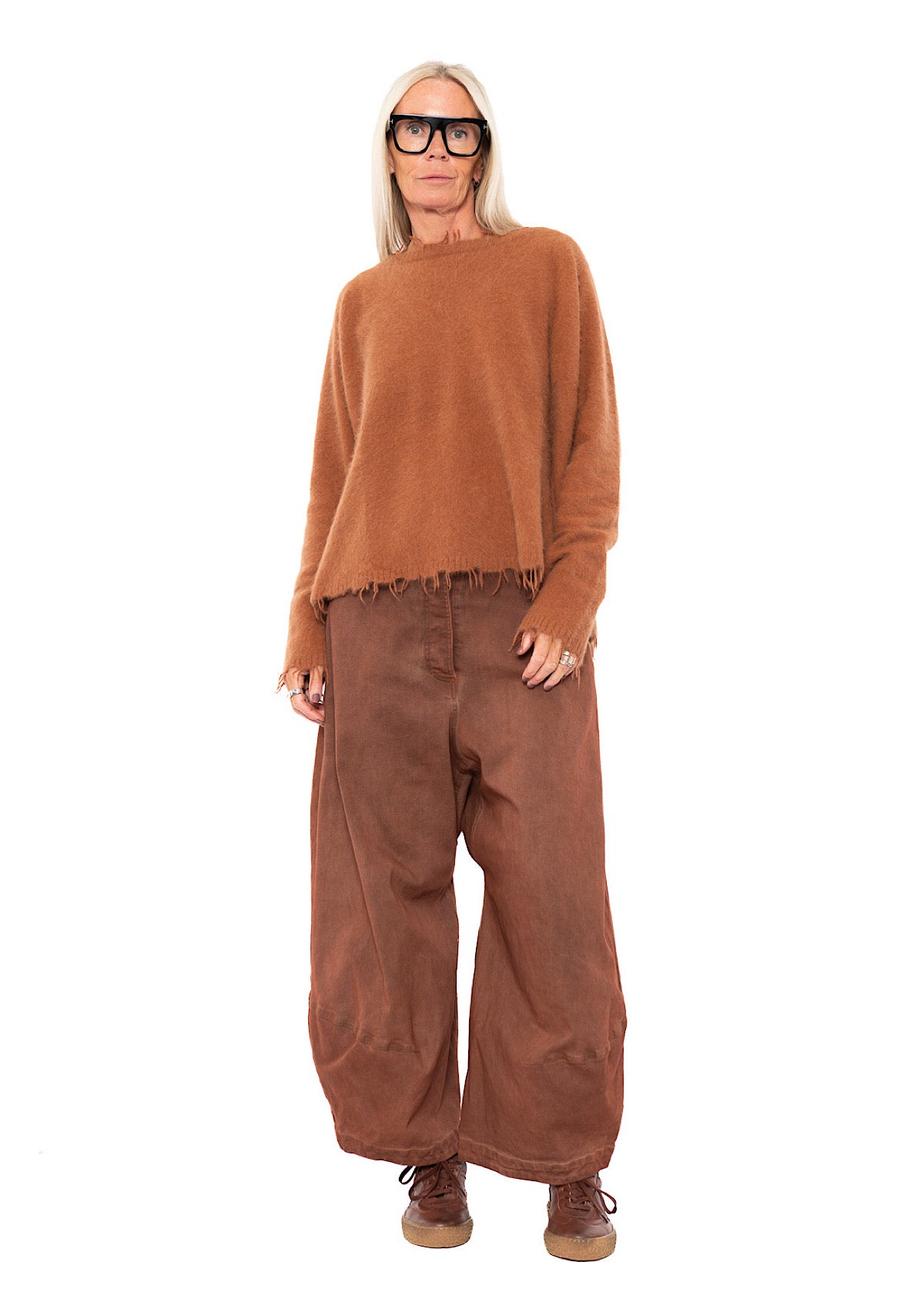 SIGNATURE BALLOON DENIM TROUSER