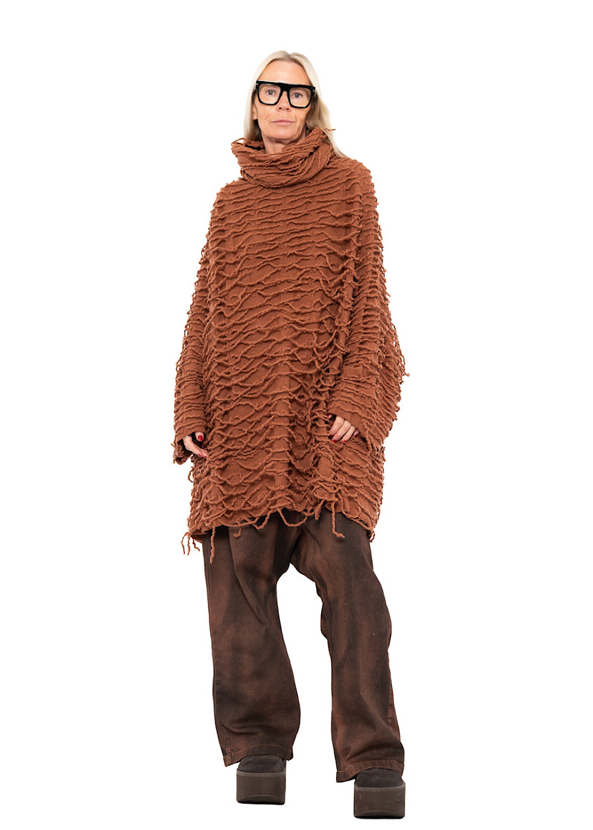 DECONSTRUCTED KNIT TUNIC