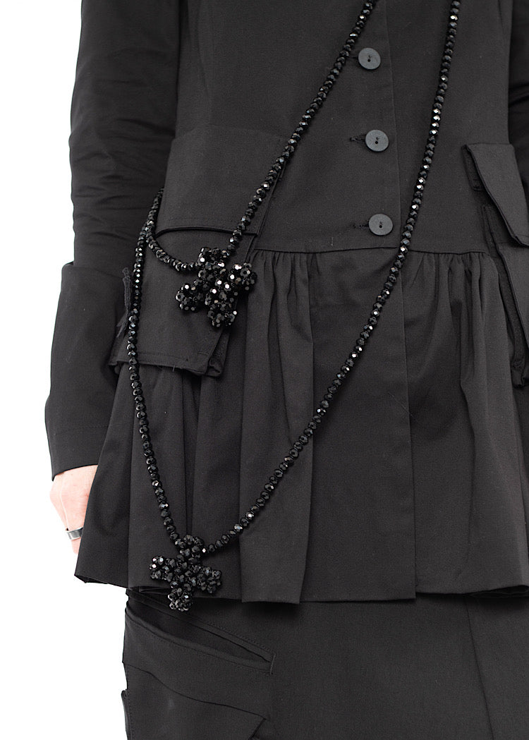 PLU ACROSS EXTRA LONG NECKLACE