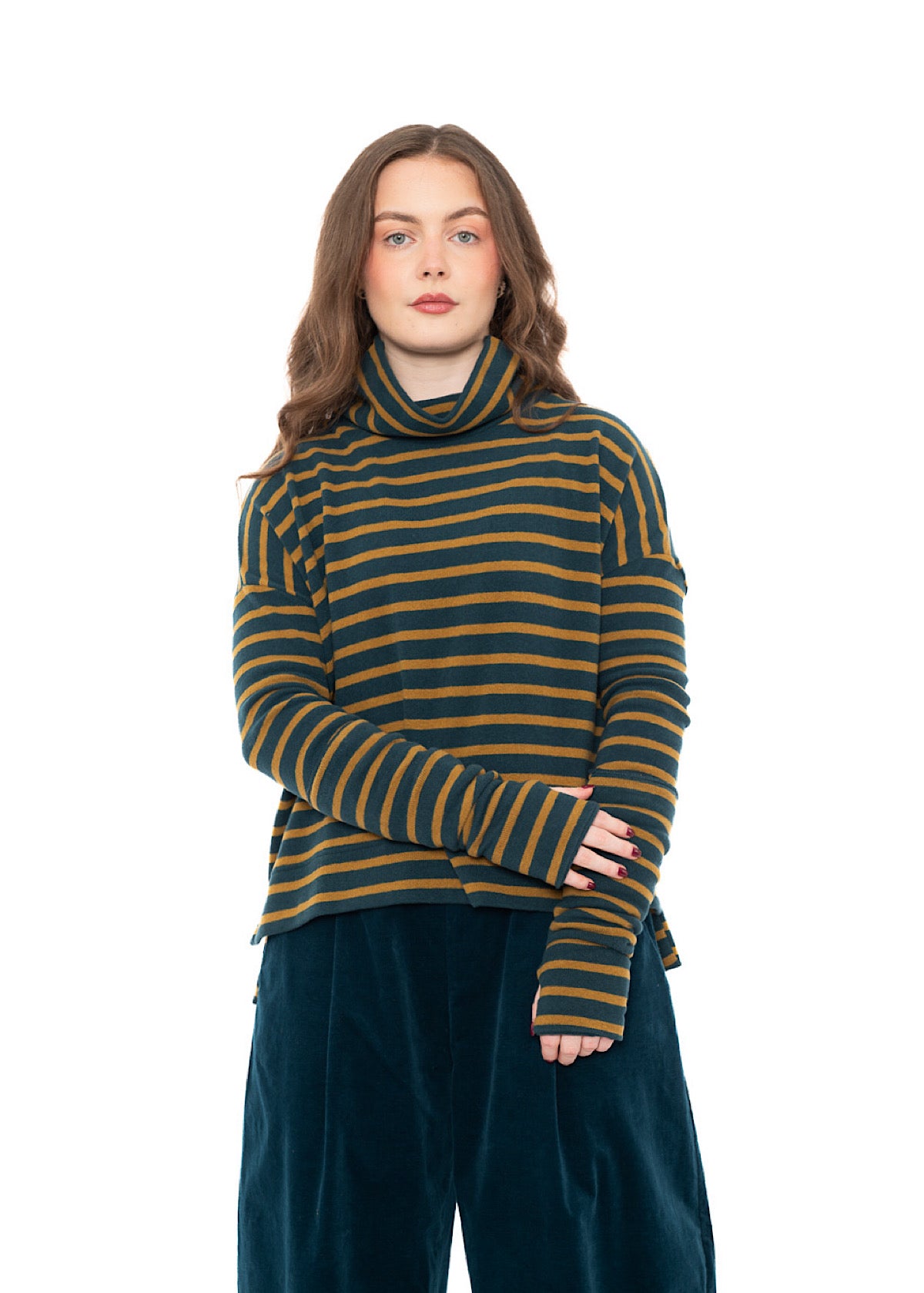 STRIPED SIGNATURE COTTO CUFF