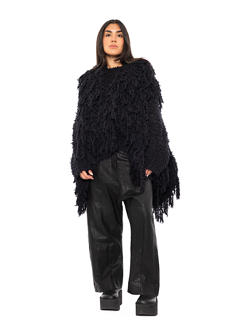 TEXTURED WOOL BLEND GILET