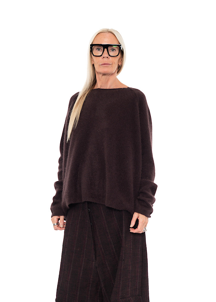 SIGNATURE RACCOON HAIR KNIT