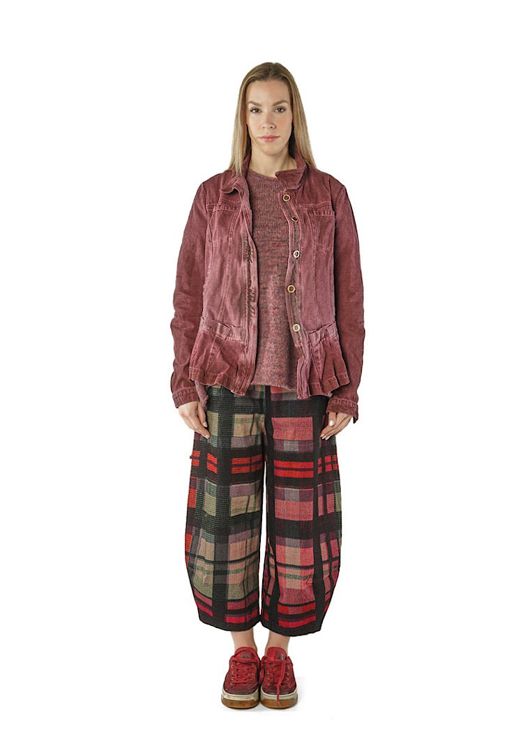 GARMENT-DYED DENIM JACKET *FOREST CLOUD* (Shown in LAVA CLOUD)