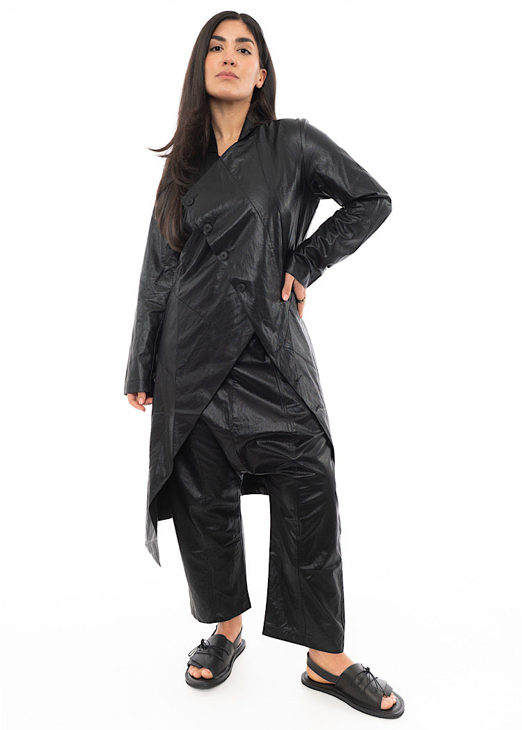 PAL OFFNER DRAPED COAT