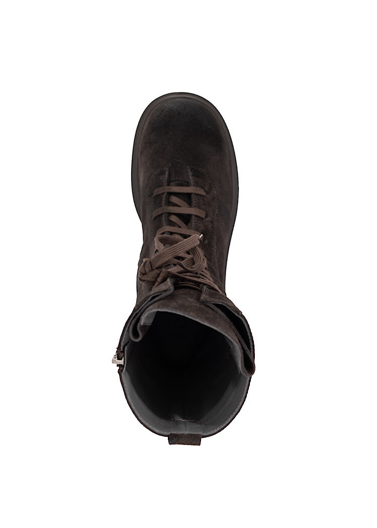 LACE UP SUEDE BOOT