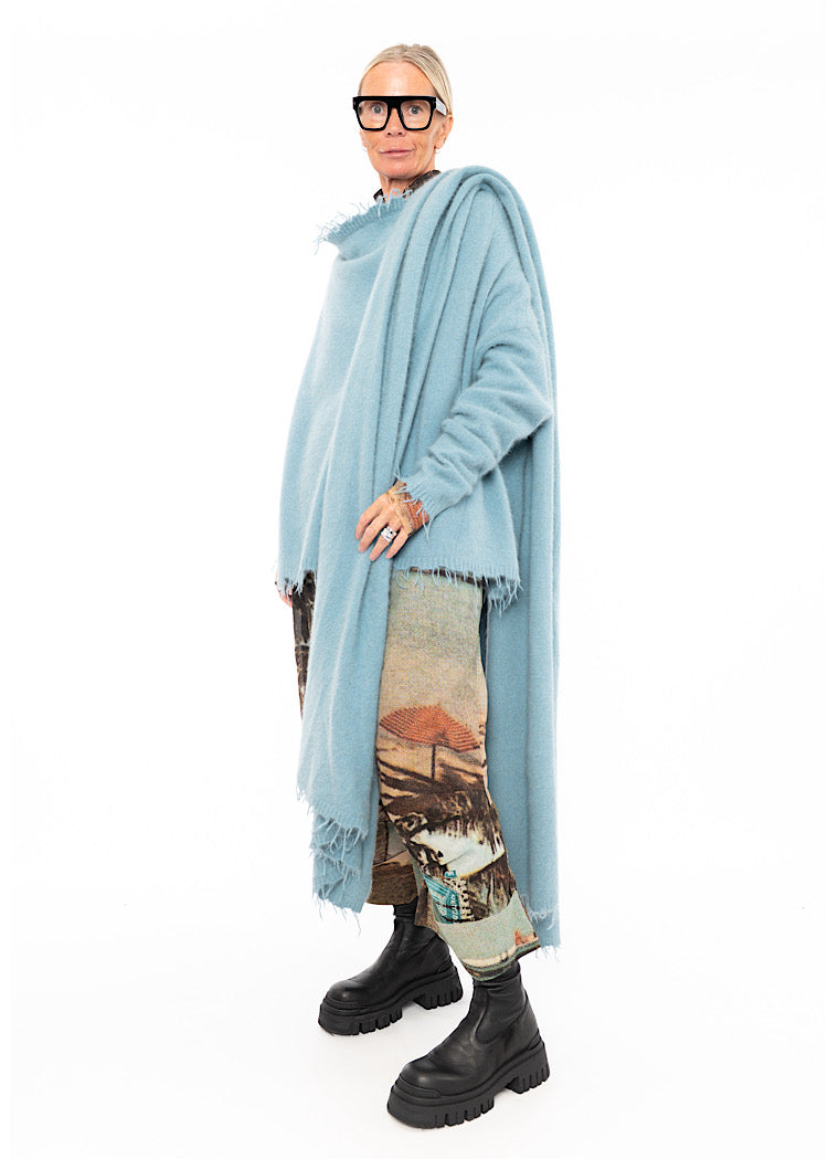 RUNDHOLZ DIP 2/3 SHARER KNITTED SCARF