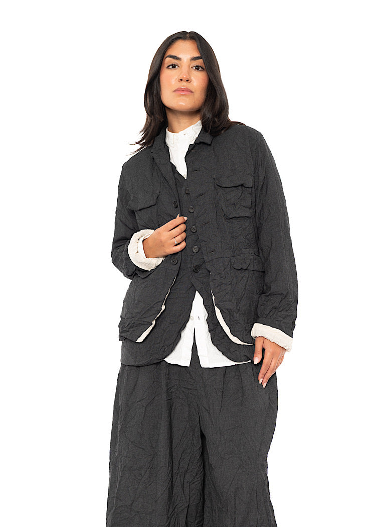 CRINKLE UTILITY JACKET