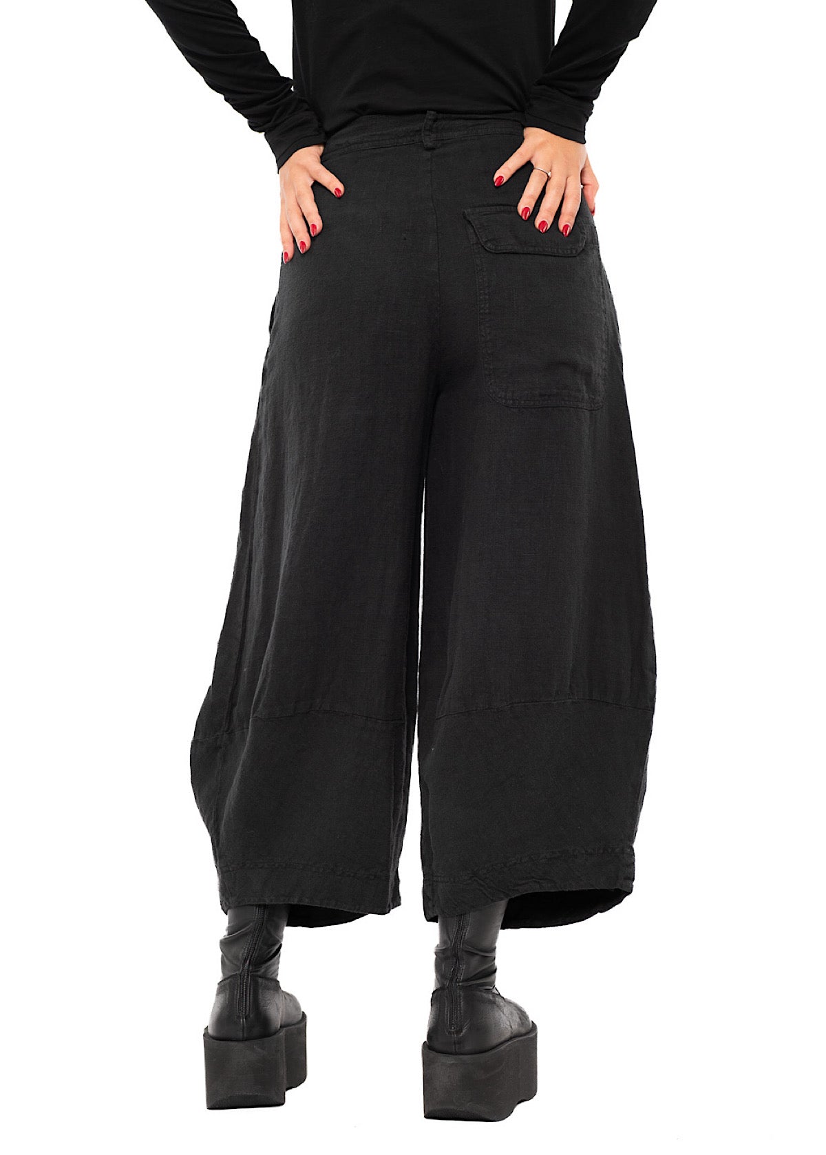 WINTER LINEN BALLOON TROUSER