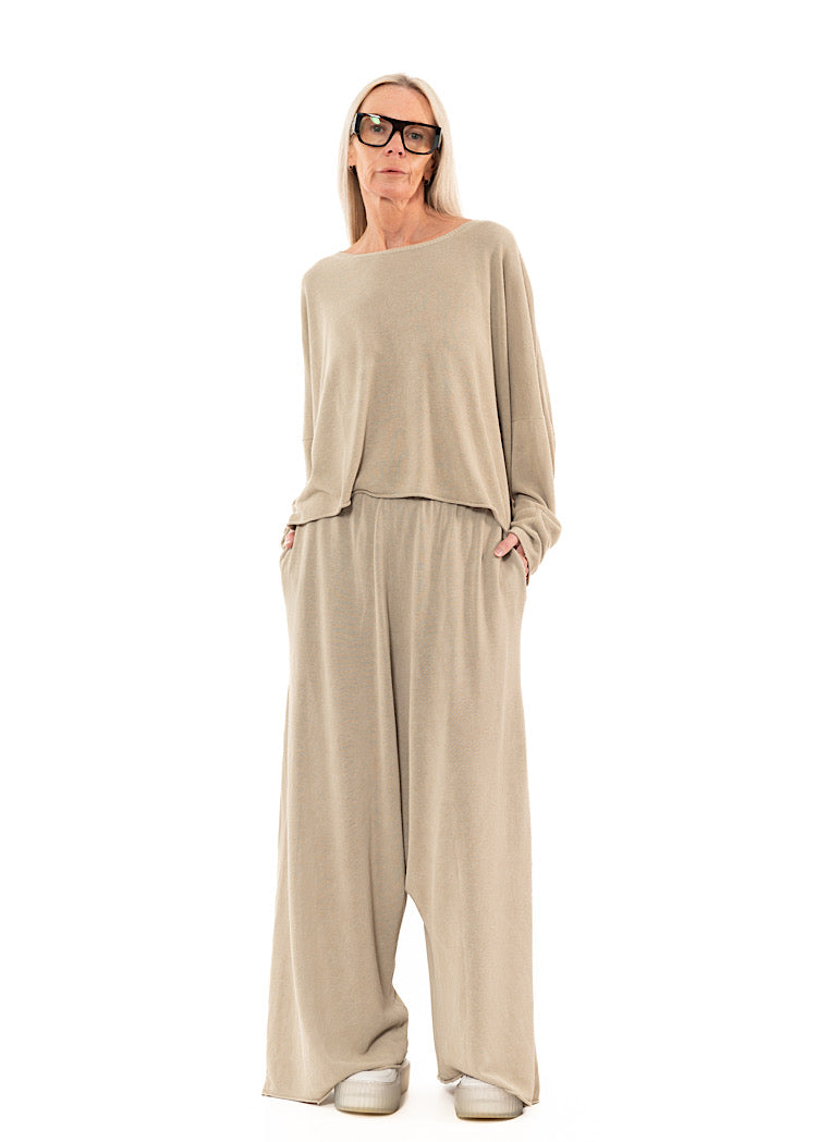 RUNDHOLZ DIP KNITTED TROUSER