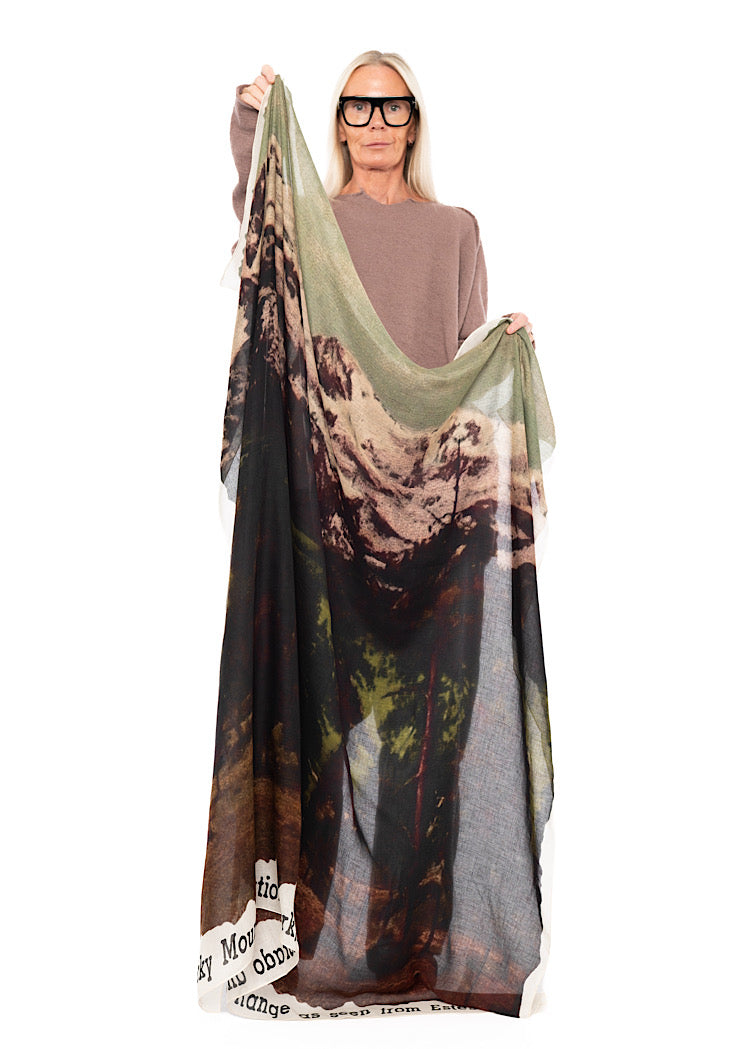 LANDSCAPE PRINT SCARF