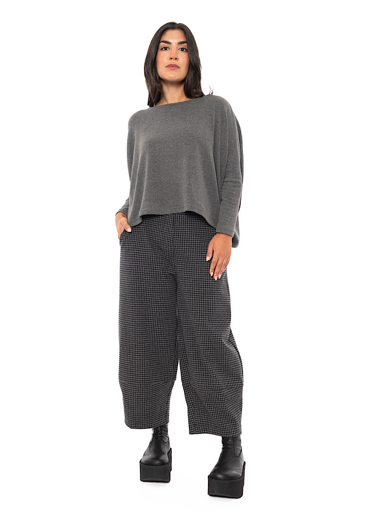 SIGNATURE COTTON-FLEECE KIRA PULLOVER