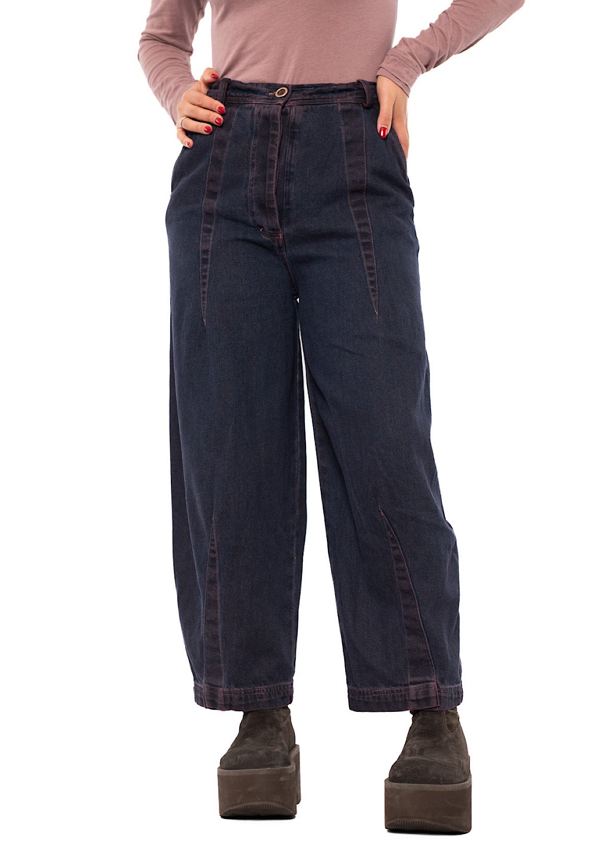 DENIM BALLOON TROUSER