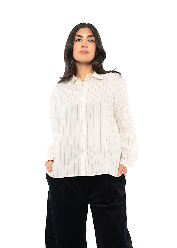 PINSTRIPE AMY SHIRT