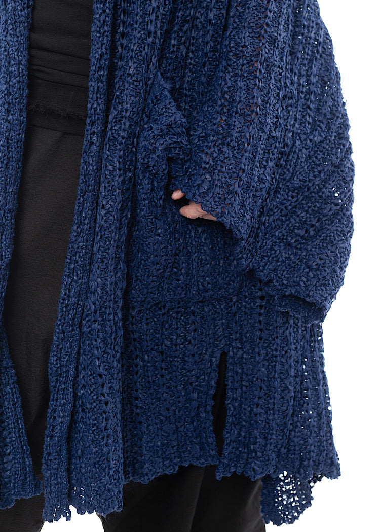 RUNDHOLZ DIP KNITTED CARDIGAN