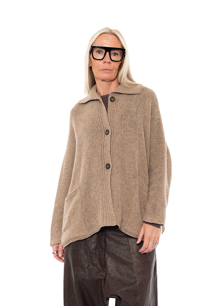 RELAXED KNIT CARDIGAN