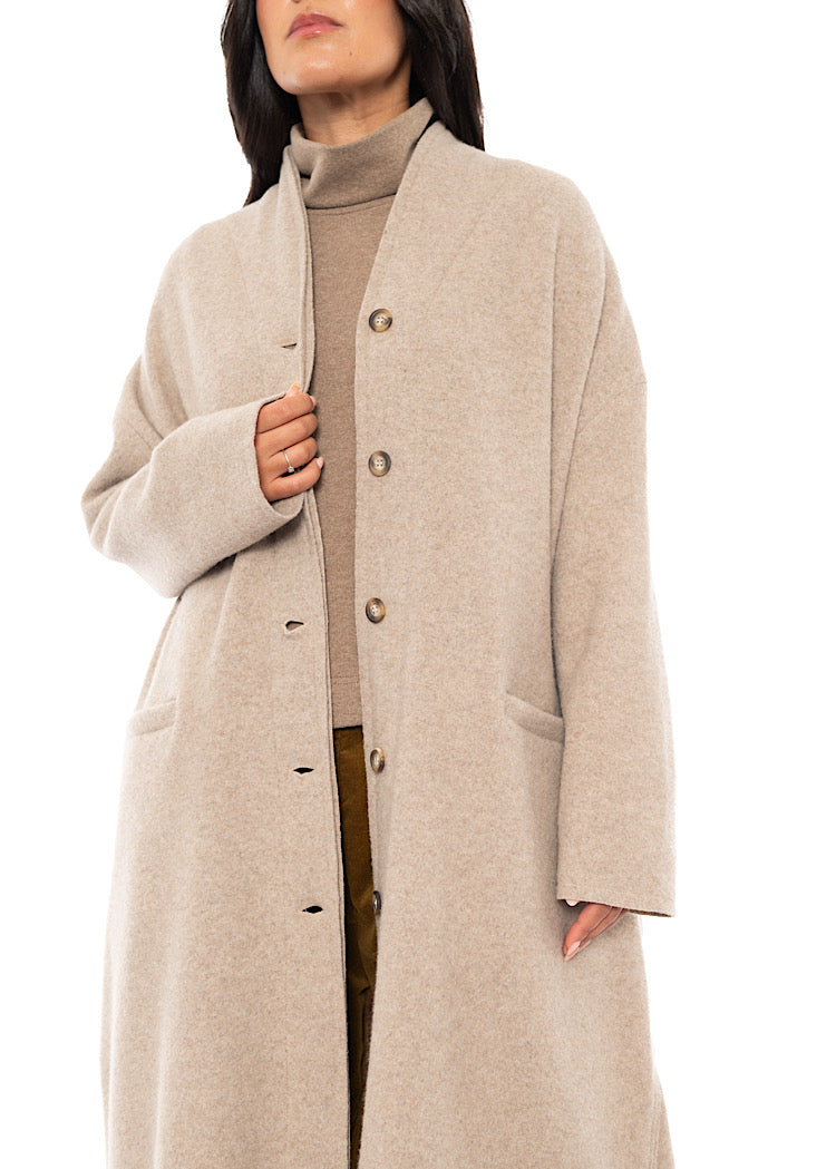 LONGLINE AZIMUT COAT