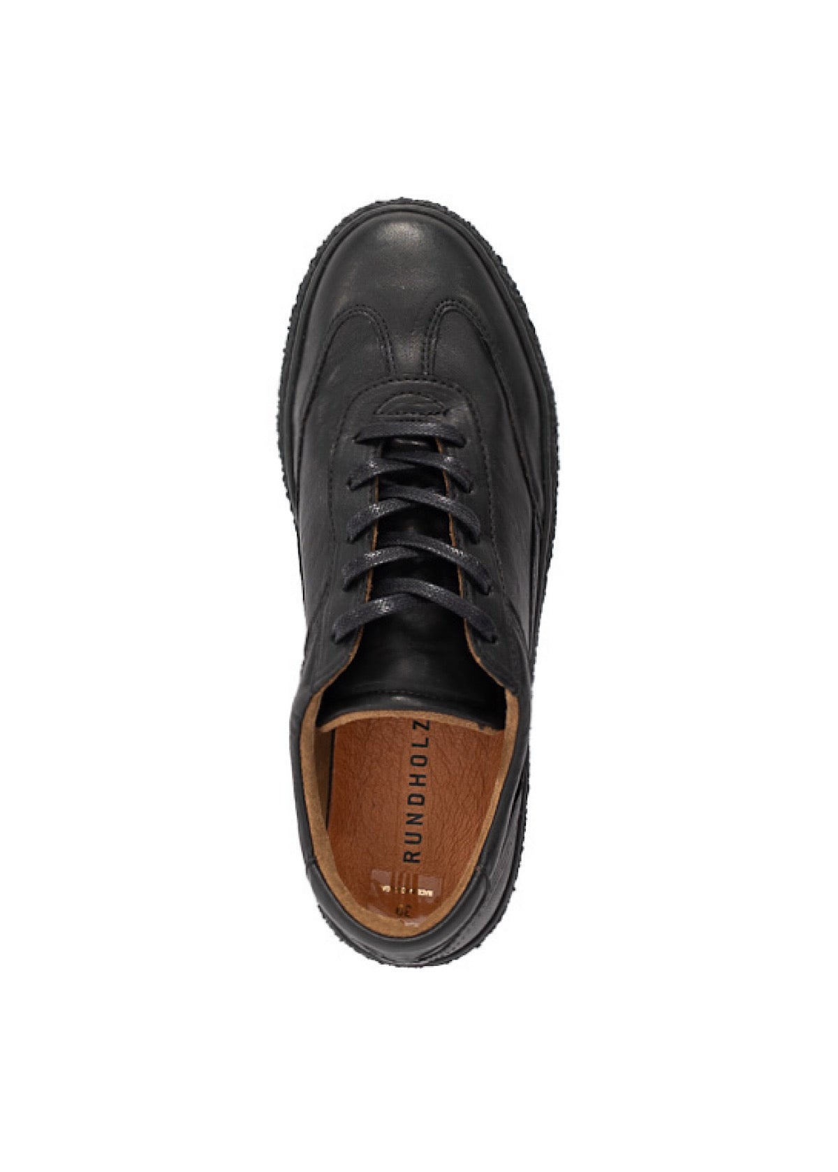 LEATHER LOW-TOP TRAINER