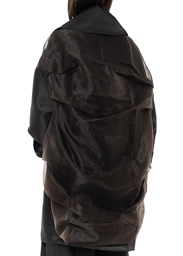 REVERSIBLE OVERSIZED COAT