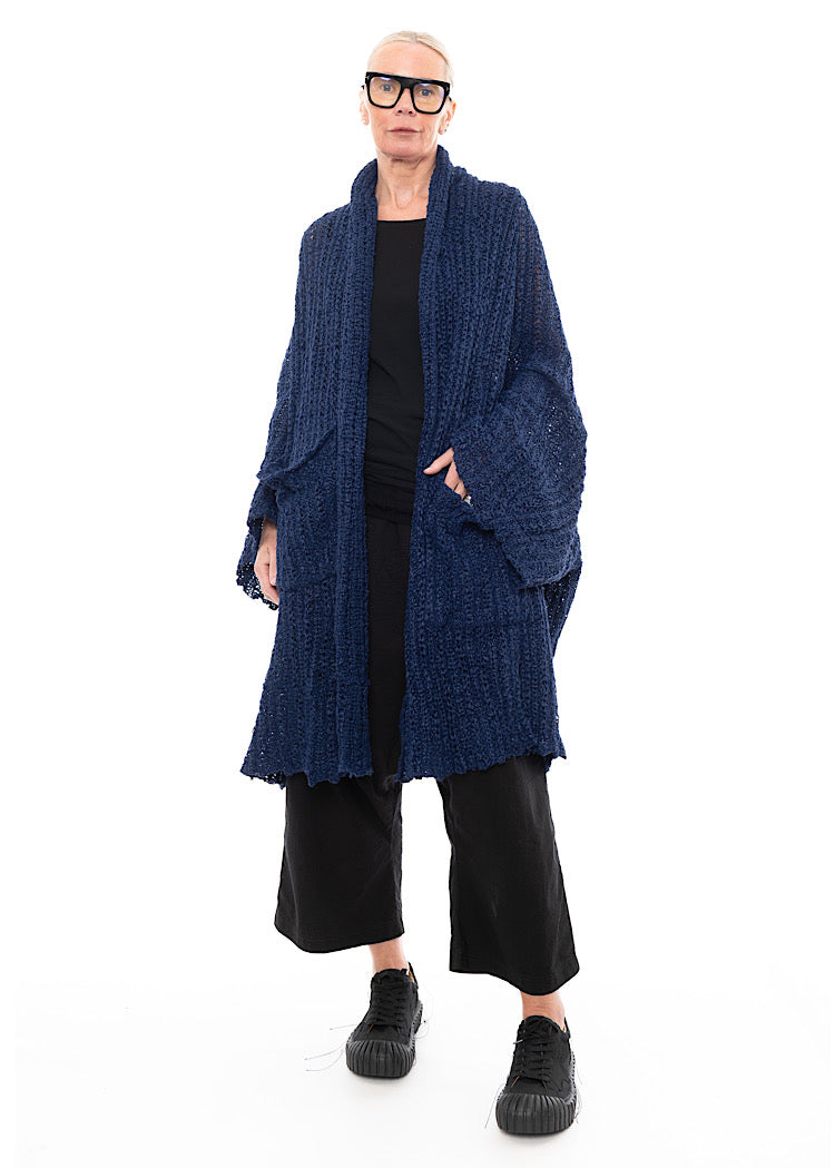 RUNDHOLZ DIP KNITTED CARDIGAN